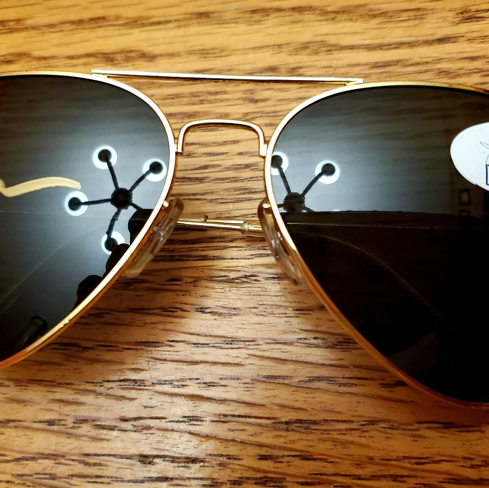 Genuine Gold Aviator Ray Bans SIGNED BY VAL KILMER